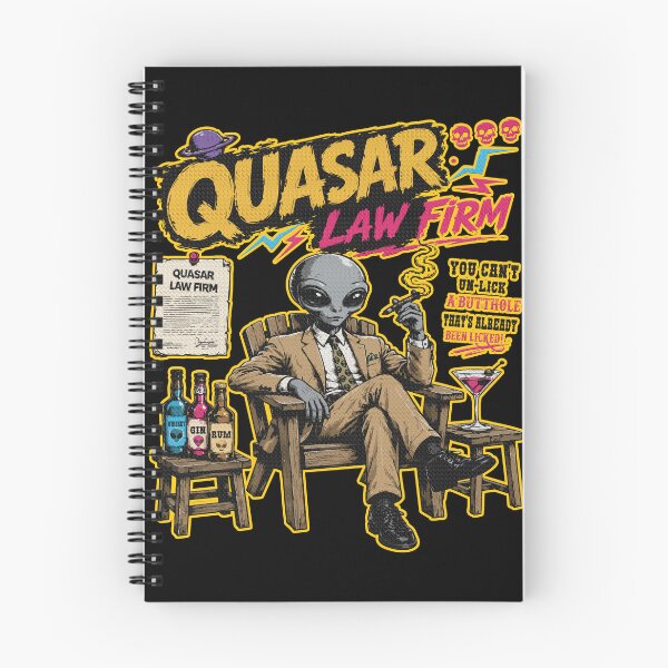 Item preview, Quasar - Dungeon Crawler Carl - Quasar DCC, Quasar Law Firm designed and sold by RamblingsRose.