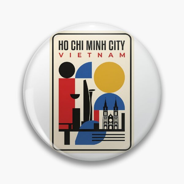 Item preview, Abstract Ho Chi Minh City Vietnam Geometric Travel designed and sold by k3rstman1.