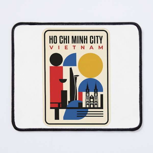 Item preview, Abstract Ho Chi Minh City Vietnam Geometric Travel designed and sold by k3rstman1.