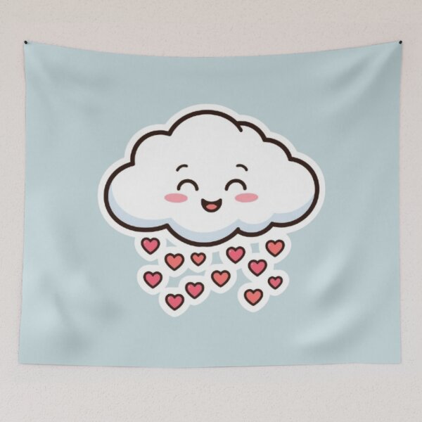 Item preview, Love Cloud Kawaii Sticker designed and sold by Stylestickers55.