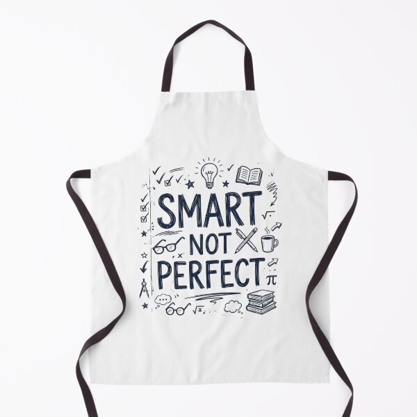 Item preview, Smart Not Perfect Student Motivation Shirt designed and sold by Amr Darwish Graphic designer.