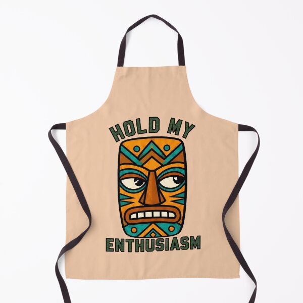 Item preview, Tiki Mask – Hold My Enthusiasm designed and sold by Icareis-Studios.