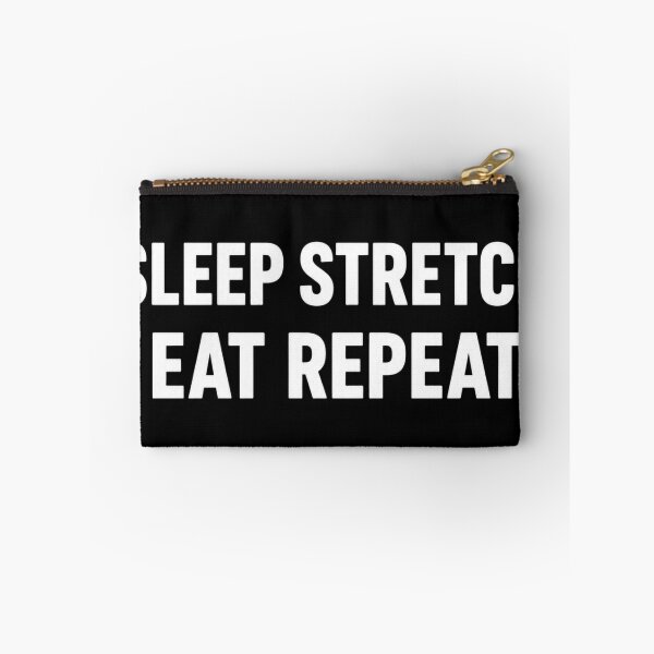 Item preview, sleep stretch eat repeat designed and sold by vecart34.