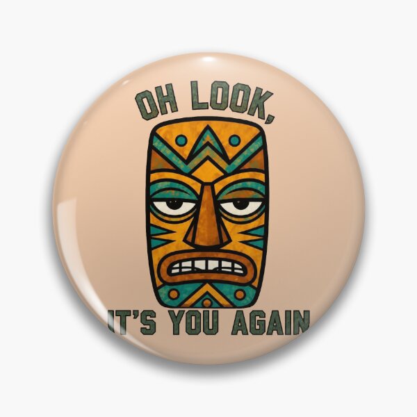 Item preview, Tiki Mask – It’s You Again designed and sold by Icareis-Studios.