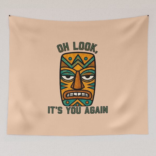 Item preview, Tiki Mask – It’s You Again designed and sold by Icareis-Studios.