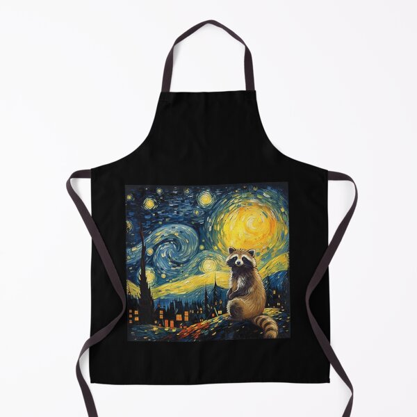Item preview, Raccoon Starry Night Van Gogh Art Lover designed and sold by Littermin.