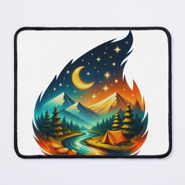 Item preview, Surreal Outdoor Flame Lighter Illustration designed and sold by Gabe1983.