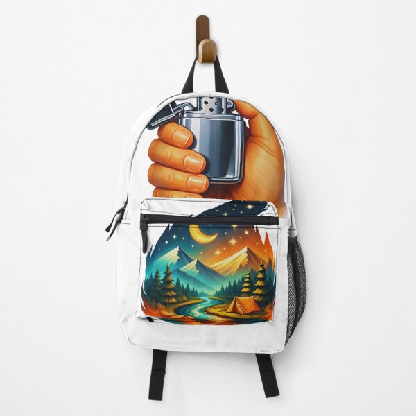 Item preview, Surreal Outdoor Flame Lighter Illustration designed and sold by Gabe1983.