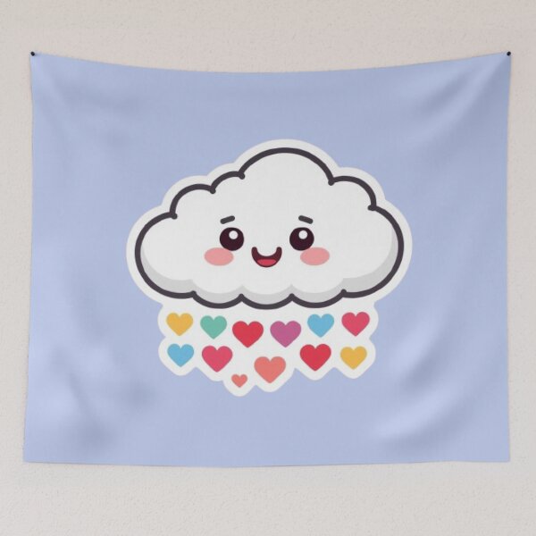 Item preview, Love Cloud Kawaii Sticker designed and sold by Stylestickers55.