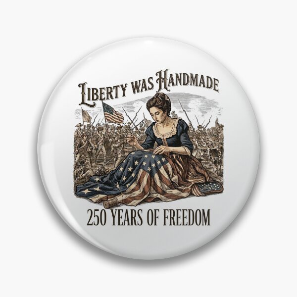 Item preview, Liberty Was Handmade 250 Years of Freedom 4th of July America Independence Day designed and sold by Ezim-Rambic.