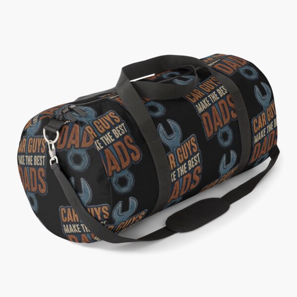 Item preview, Car Guys Make the Best Dads | Denim Patch Style Mechanic Shirt Design designed and sold by Style2Vie.