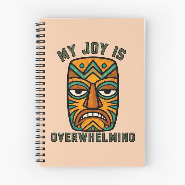 Item preview, Tiki Mask – My Joy Is Overwhelming designed and sold by Icareis-Studios.
