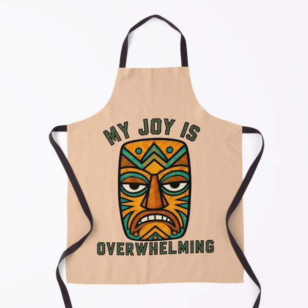 Item preview, Tiki Mask – My Joy Is Overwhelming designed and sold by Icareis-Studios.