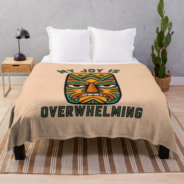 Item preview, Tiki Mask – My Joy Is Overwhelming designed and sold by Icareis-Studios.
