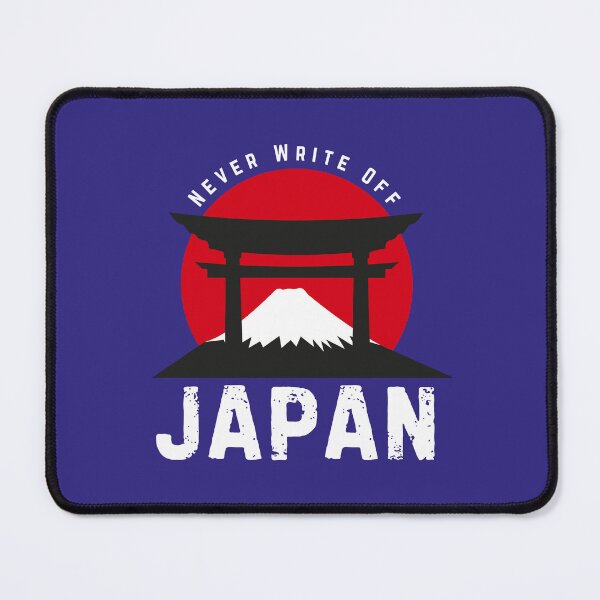 Item preview, Never Write Off Japan | Blue Samurai Football World Cup Pride designed and sold by PerfectMatch.