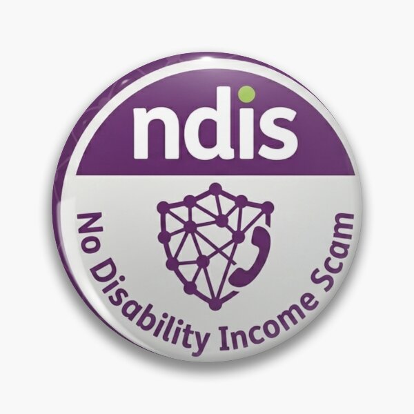 Item preview, NDIS - No Disability Income Scam designed and sold by Kirrindy Designs.