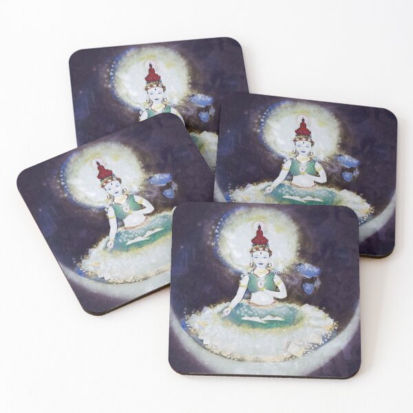 Item preview, White Tara in Moonlight designed and sold by Visuddhi.
