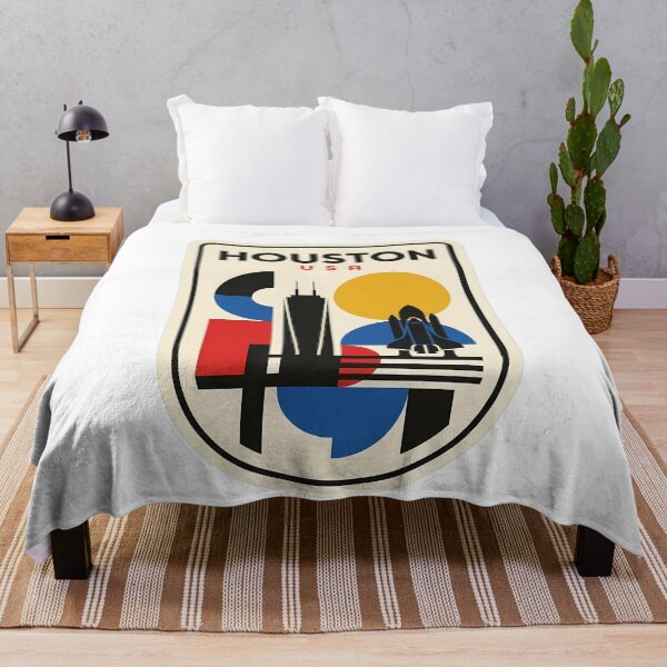 Item preview, Retro Houston Texas Space City Travel Badge designed and sold by k3rstman1.