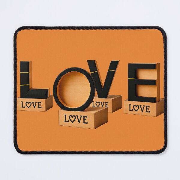 Item preview, Love Letters on Orange Background designed and sold by sneidere9dace.