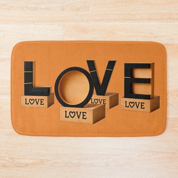 Item preview, Love Letters on Orange Background designed and sold by sneidere9dace.