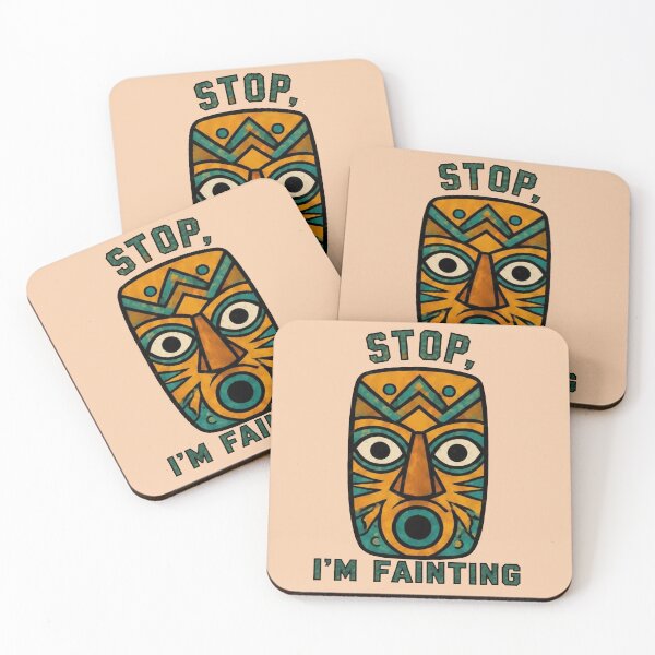 Item preview, Tiki Mask – Stop I’m Fainting designed and sold by Icareis-Studios.