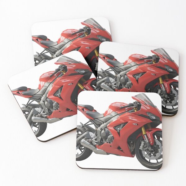 Item preview, Red Sport Bike - Neon Cyber Racer designed and sold by jmavila.