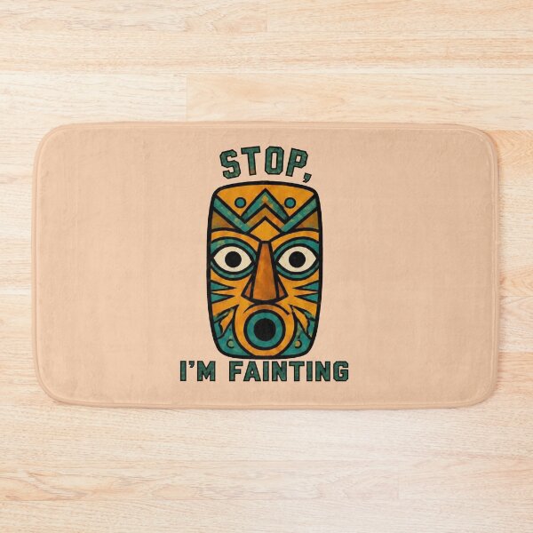 Item preview, Tiki Mask – Stop I’m Fainting designed and sold by Icareis-Studios.