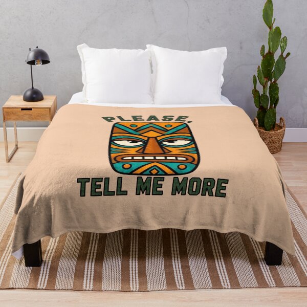 Item preview, Tiki Mask – Tell Me More designed and sold by Icareis-Studios.