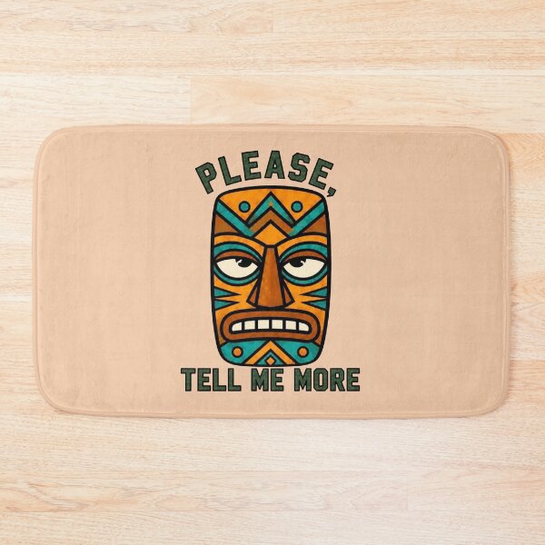 Item preview, Tiki Mask – Tell Me More designed and sold by Icareis-Studios.