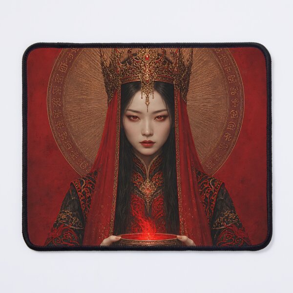 Item preview, Asian Red Sorceress Witch designed and sold by FattyMcGee.