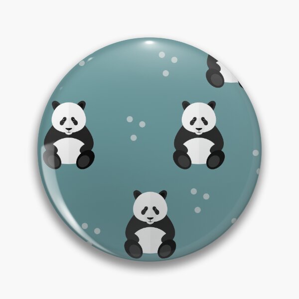 Item preview, Pandas on blue designed and sold by reneesillus.