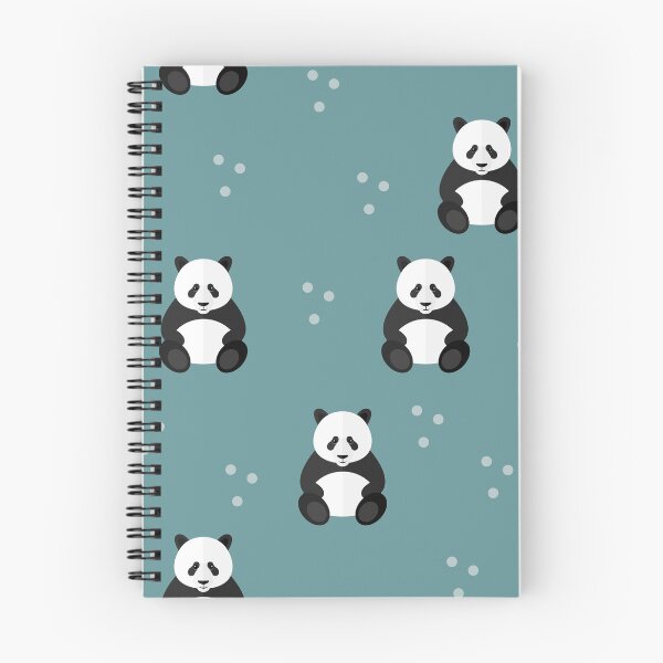 Item preview, Pandas on blue designed and sold by reneesillus.