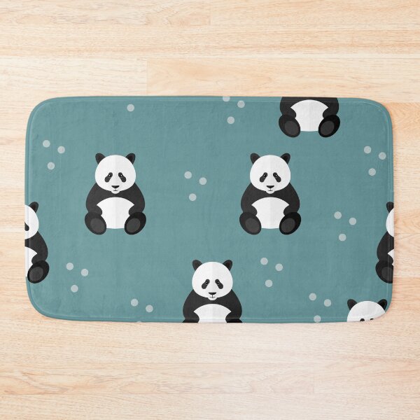 Item preview, Pandas on blue designed and sold by reneesillus.