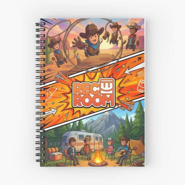 Item preview, Rec Room Wild West Lasso Cowboy Campfire Gamer Art designed and sold by FlatInkStudio.