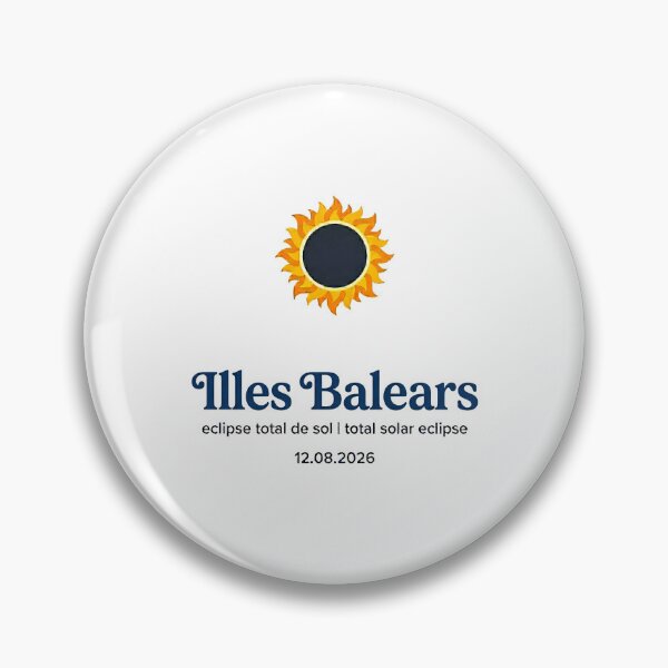 Item preview, Illes Balears Solar Eclipse 2026 designed and sold by Beyond Destinations.