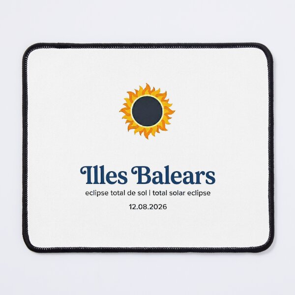 Item preview, Illes Balears Solar Eclipse 2026 designed and sold by Beyond Destinations.