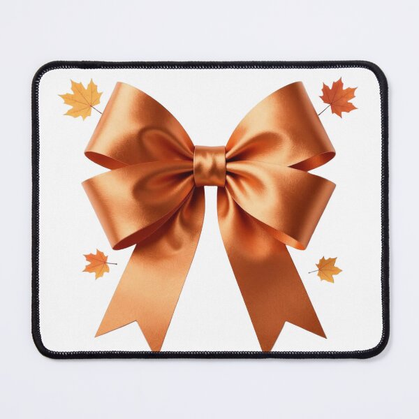 Item preview, Majestic Orange and Gold Autumn Foliage Decorative Bow designed and sold by TaBogroupsRed.