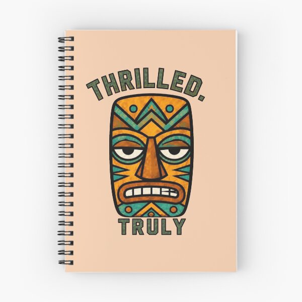 Item preview, Tiki Mask – Thrilled, Truly designed and sold by Icareis-Studios.