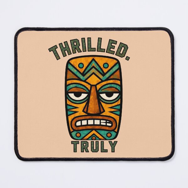 Item preview, Tiki Mask – Thrilled, Truly designed and sold by Icareis-Studios.
