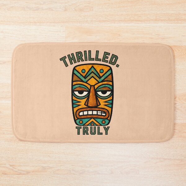 Item preview, Tiki Mask – Thrilled, Truly designed and sold by Icareis-Studios.