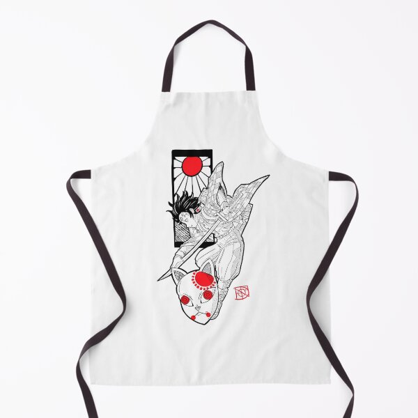 Item preview, Demon Slayer Kamado Tanjirou Sun And Mask designed and sold by JTravisDesigns.