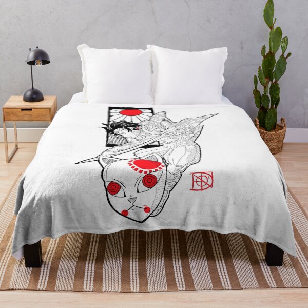 Item preview, Demon Slayer Kamado Tanjirou Sun And Mask designed and sold by JTravisDesigns.