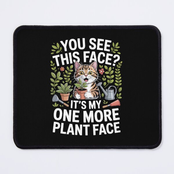 Item preview, you see this face it's my one more plant face designed and sold by jkrphoto.