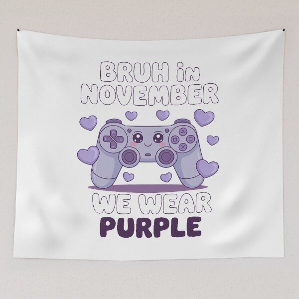 Item preview, Pancreatic Cancer Awareness Purple Ribbon designed and sold by SapfireStuArt.