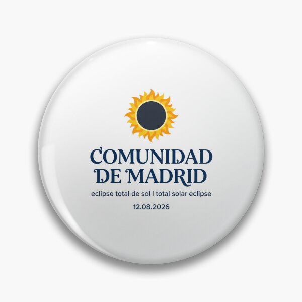 Item preview, Comunidad de Madrid Eclipse 2026 designed and sold by Beyond Destinations.