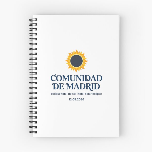 Item preview, Comunidad de Madrid Eclipse 2026 designed and sold by Beyond Destinations.