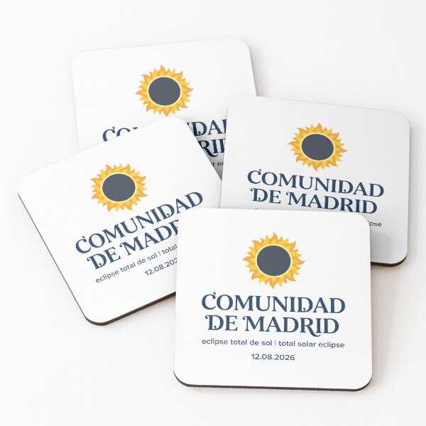 Item preview, Comunidad de Madrid Eclipse 2026 designed and sold by Beyond Destinations.