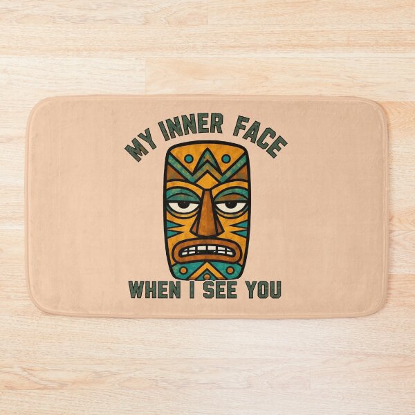 Item preview, Tiki Mask – My Inner Face When I See You designed and sold by Icareis-Studios.