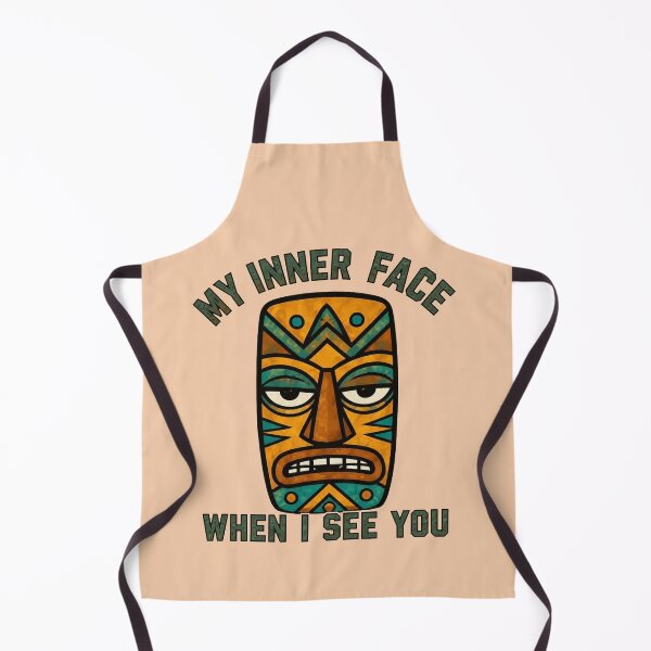 Item preview, Tiki Mask – My Inner Face When I See You designed and sold by Icareis-Studios.