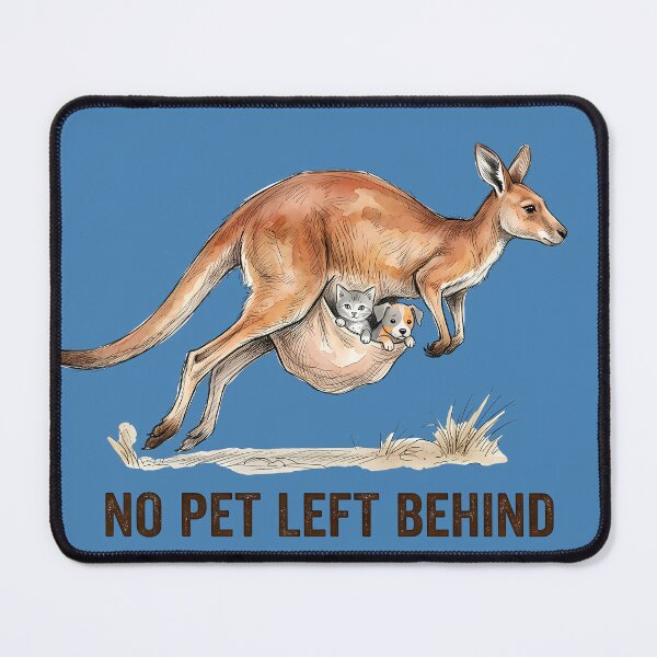 Item preview, No Pet Left Behind: Heroic Kangaroo Rescue Art designed and sold by SoulPT.